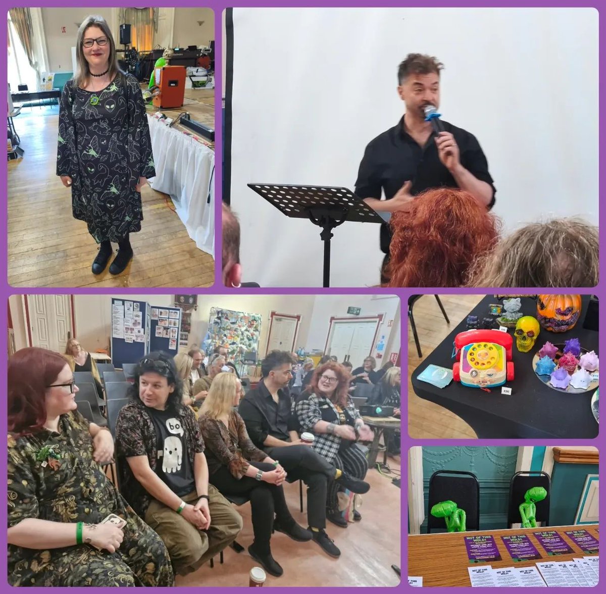 GhostCatcherELH's tweet image. Last Saturday’s Not Of This Wold in Louth was a delightful mix of spooky, weird, and quirky. I loved being part of the anthology again and even did my first reading! Highlights included a “baby dragon” and chats with lovely folks. Roll on next year! 🖤

 #Paranormal #Fortean