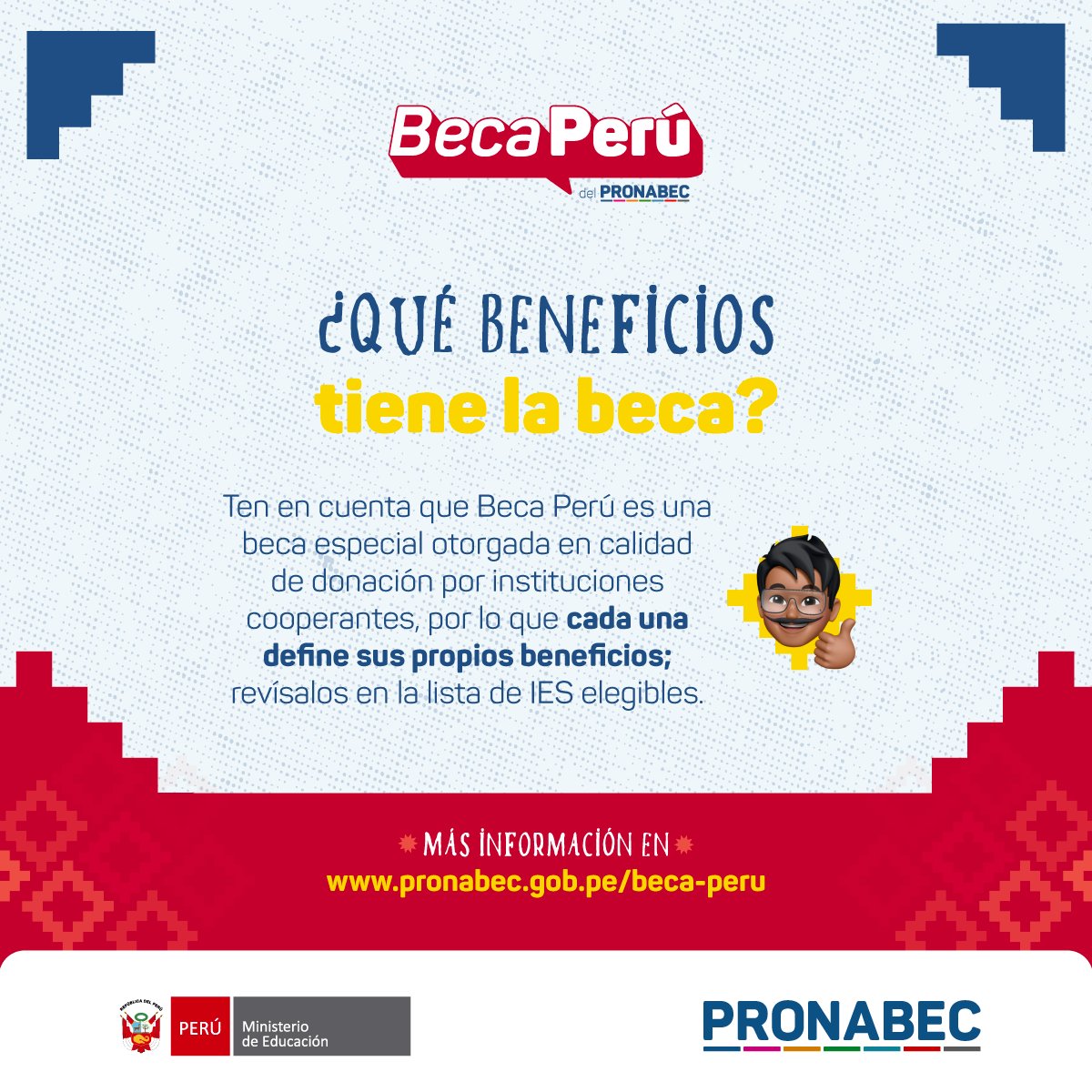 Pronabec - Minedu tweet media