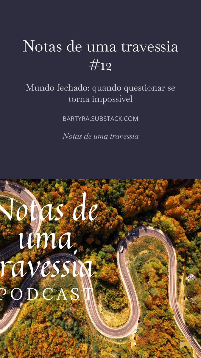 trilhadeleitura's tweet image. Novo episódio no ar! Notas de uma travessia #12 #orwell #Erikvoegelin #filosofia #sónorivotril  open.substack.com/pub/bartyra/p/…