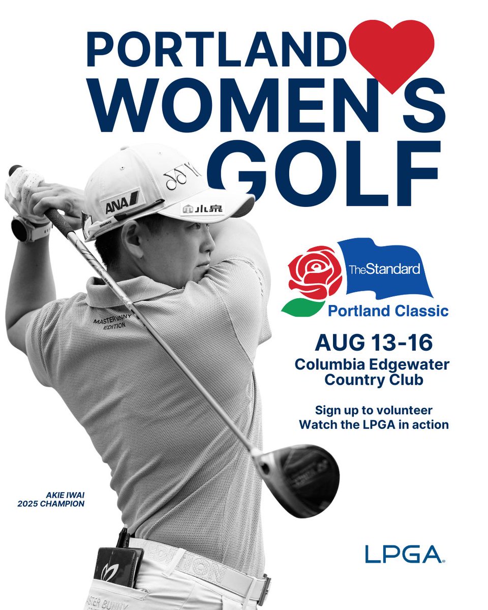 Huge shoutout to our hole sponsor at our Tualatin Golf Classic, The LPGA &amp; The Standard Portland Classic — a powerhouse in women’s golf and a true champion for our community. 

Golf Classic participants will have the chance to win VIP passes to The Standard Portland Classic.