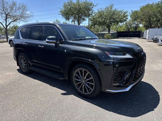 LexusJAX's tweet image. Meet the new 2026 Lexus LX 700h F SPORT Handling, a hybrid flagship with twin turbo V6 power, Caviar finish and Circuit Red semi-aniline leather for seven.

Call (904) 394-2775 and see full details now: lexusofjacksonville.com/new/LEXUS/2026…

Stock No. JT4014410 | #Jacksonville #Florida