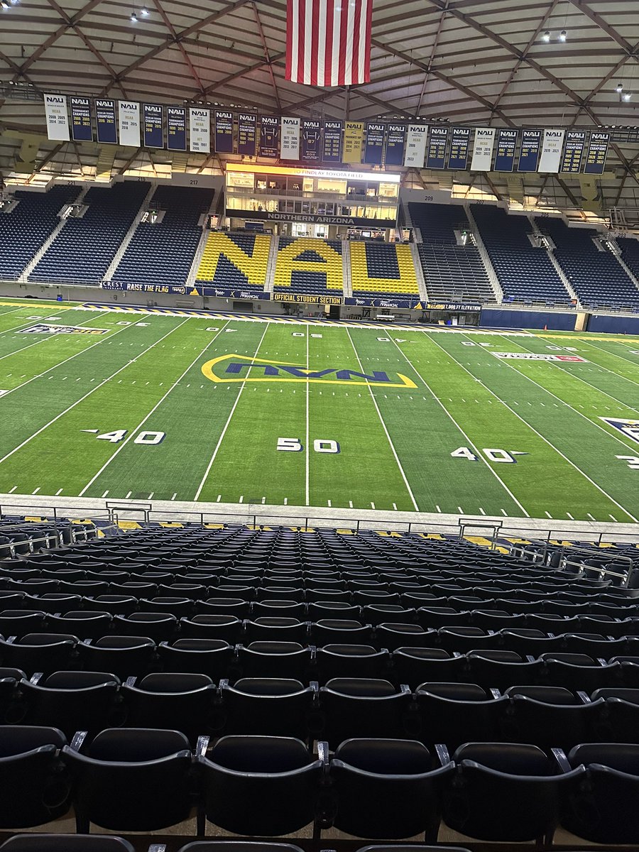 KLW3BB's tweet photo. Had a great time at NAU earlier this morning, learned a lot and am appreciative for the opportunity!! @NAU_Football https://t.co/o0GgdK3EUP
