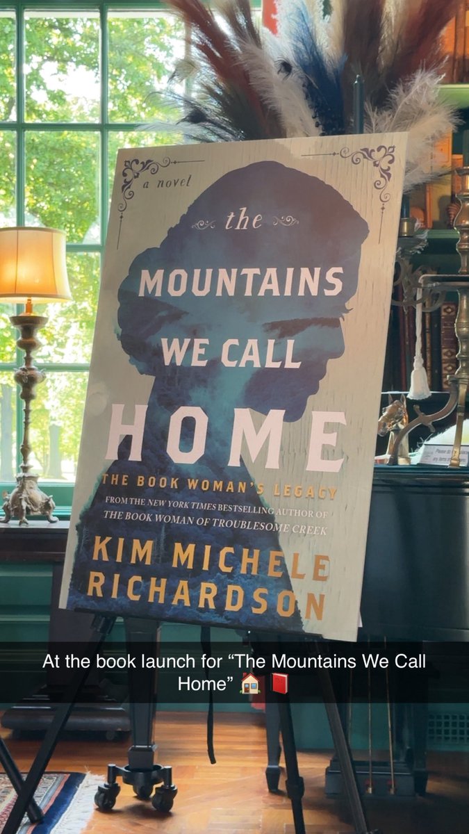 Ahinkle36's tweet photo. Grateful for the support of @KEDCGrants &amp; the incredible resources they provide. I had the opportunity to attend a thoughtful, in-person event at Oxmoor Farm featuring award-winning author Kim Michele Richardson and her latest book, The Mountains We Call Home. @passport2lead https://t.co/lSOautM31R