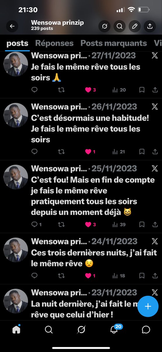 WensowaP's tweet photo. J’ai à nouveau fait ce rêve d’il y a trois ans . https://t.co/MBsiX1LkRZ