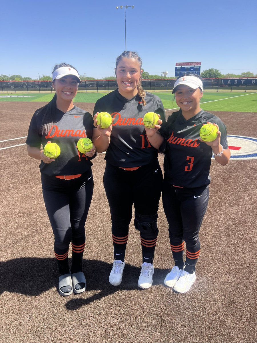 13-0 WIN in 5 innings against Midland Greenwood in Game #1!!!! Your Demonettes came out swinging with 14 hits including a 1 run home run by Emarie, (2) 2 run home runs by Yari &amp; Madi, a 3 run home run by Emarie &amp; a grand slam by Madi!! Aaliyah with a double &amp; Vida with a triple!!