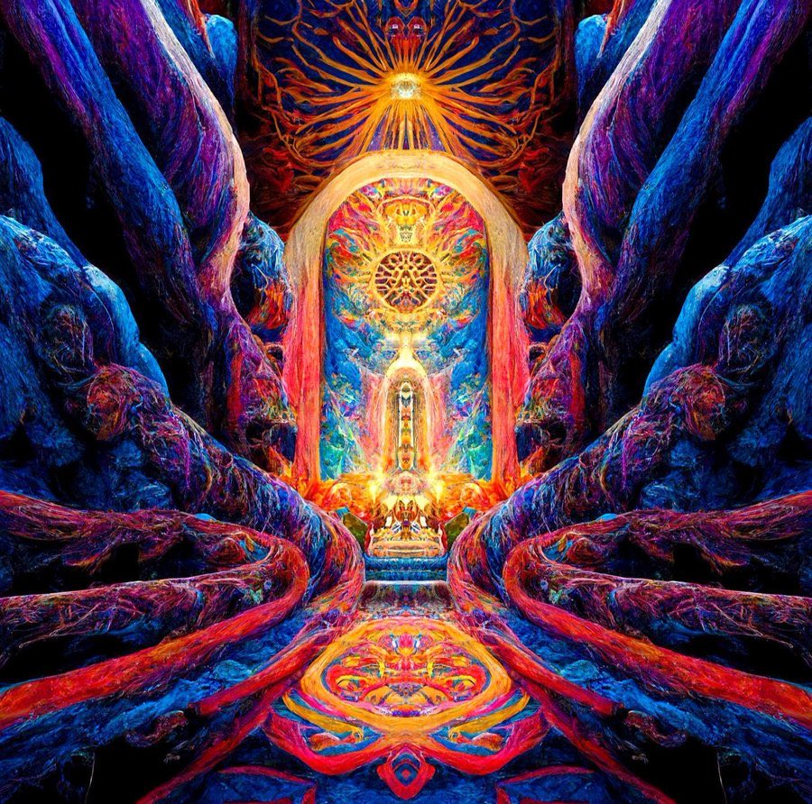 Tripepsych's tweet image. Hyperspace Portal: Door to Infinity by Jxcko Visual 😍🤩 #trippy