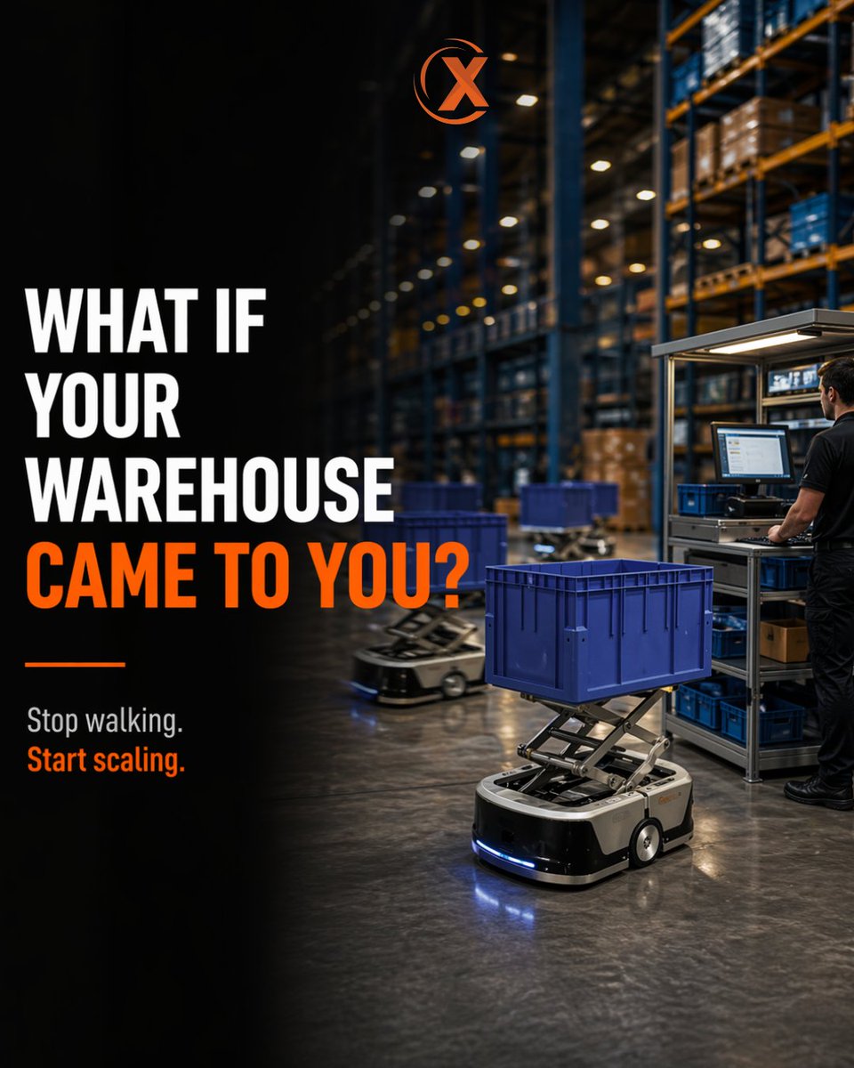 AutomateXNZ's tweet image. Smarter picking. Zero wasted movement.

Shelf-to-person automation brings inventory to your team, cuts errors, and scales with demand.

Ready to upgrade your warehouse performance?

#WarehouseAutomation #Intralogistics #Automation #SupplyChain #AutomateX