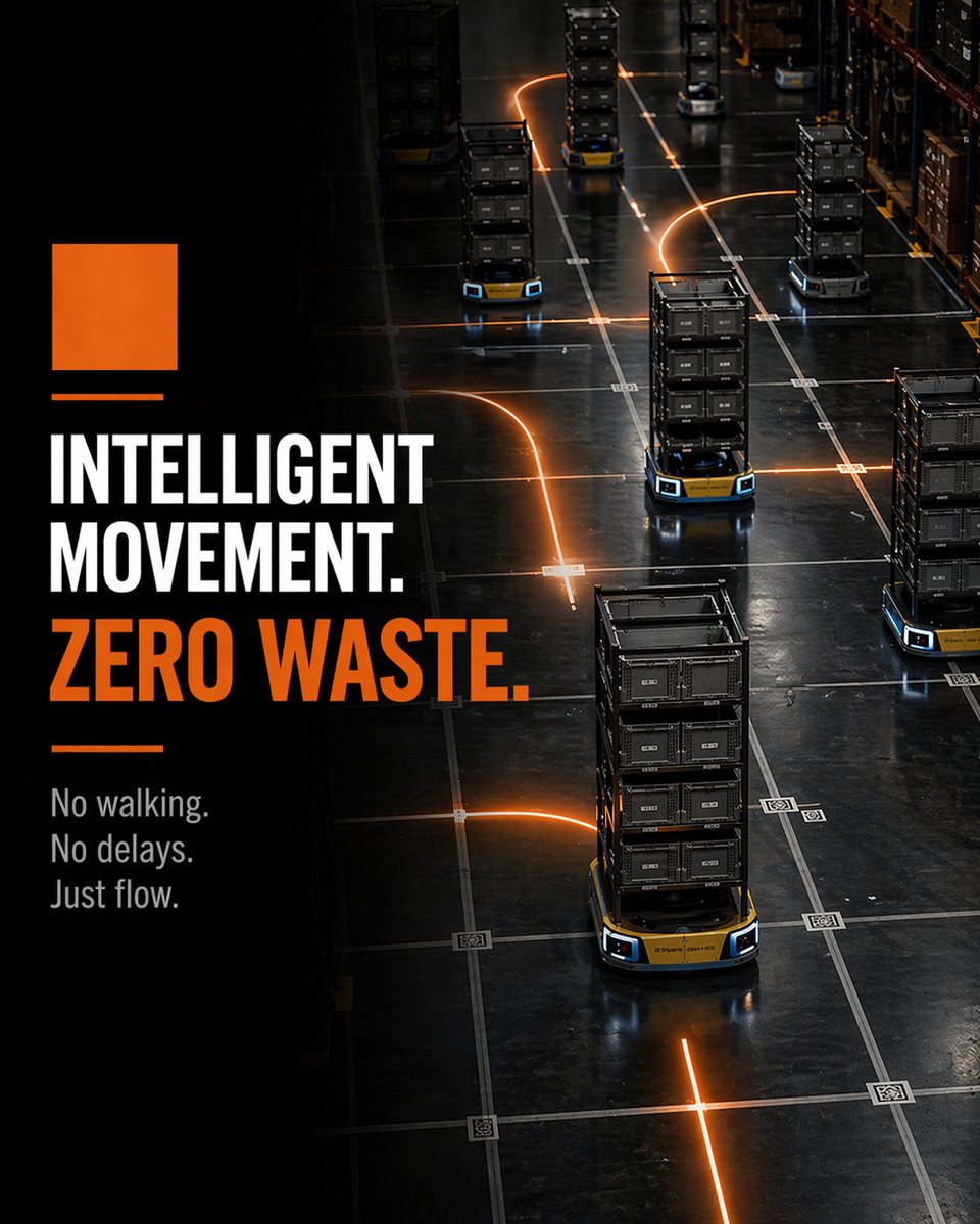 AutomateXNZ's tweet image. Smarter picking. Zero wasted movement.

Shelf-to-person automation brings inventory to your team, cuts errors, and scales with demand.

Ready to upgrade your warehouse performance?

#WarehouseAutomation #Intralogistics #Automation #SupplyChain #AutomateX