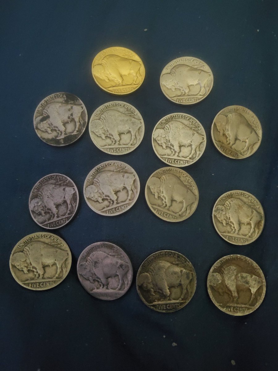 JustinAndSkyeF1's tweet image. Here are some coins I have 14 buffalo nickels and an error penny
#coins #errorcoins #buffalonickels