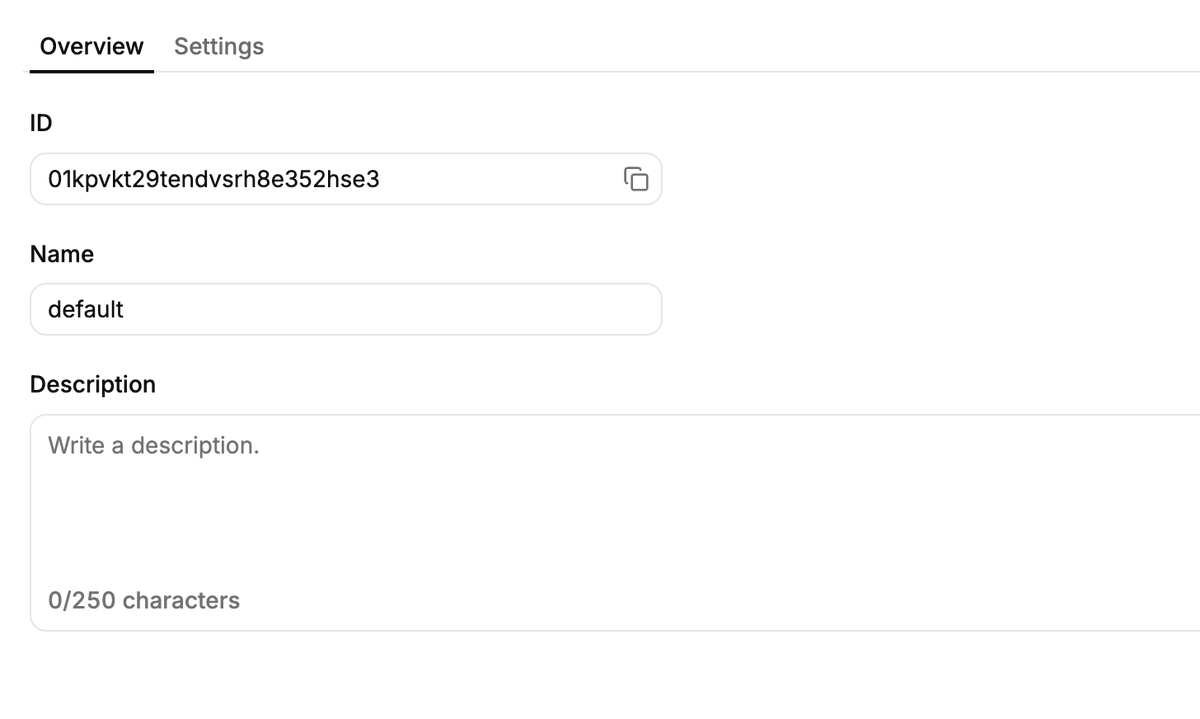 woqk_dev's tweet photo. Add id field for make easy to use with cli and mcp 👍 https://t.co/F2cdIko4yO