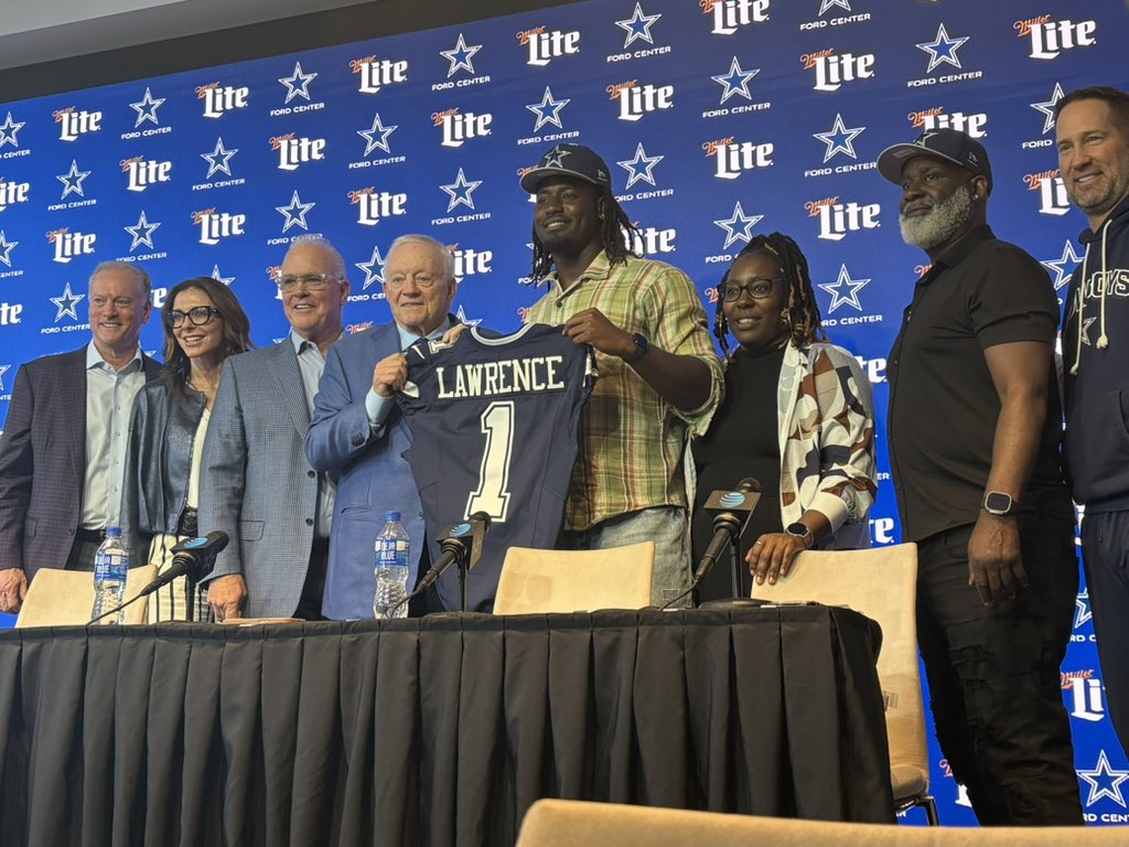 The 2026 Cowboys’ first-round picks, DB Caleb Downs and DE Malachi Lawrence