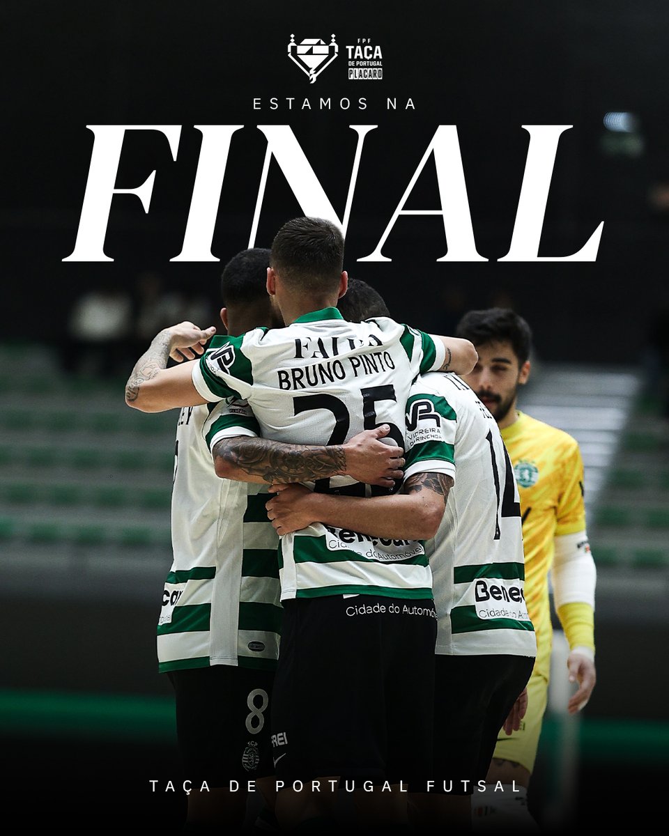 🎫 Bilhete carimbado para a final da Taça de Portugal 🏆 #FutsalSCP 

🔜 SL Benfica 📆 26/4 ⏰ 18h30