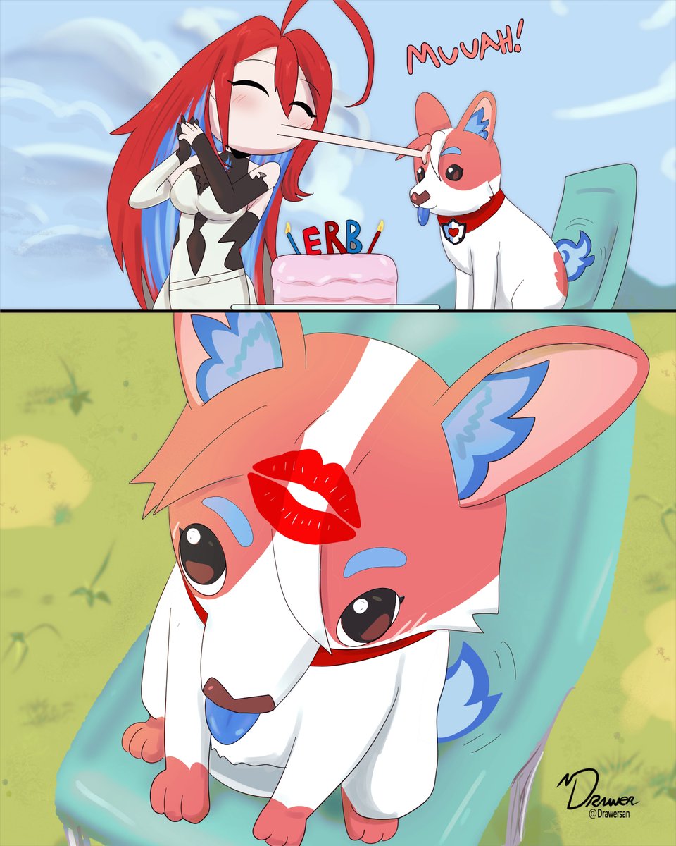 #ERBday2026  #BloodflameArt 💋