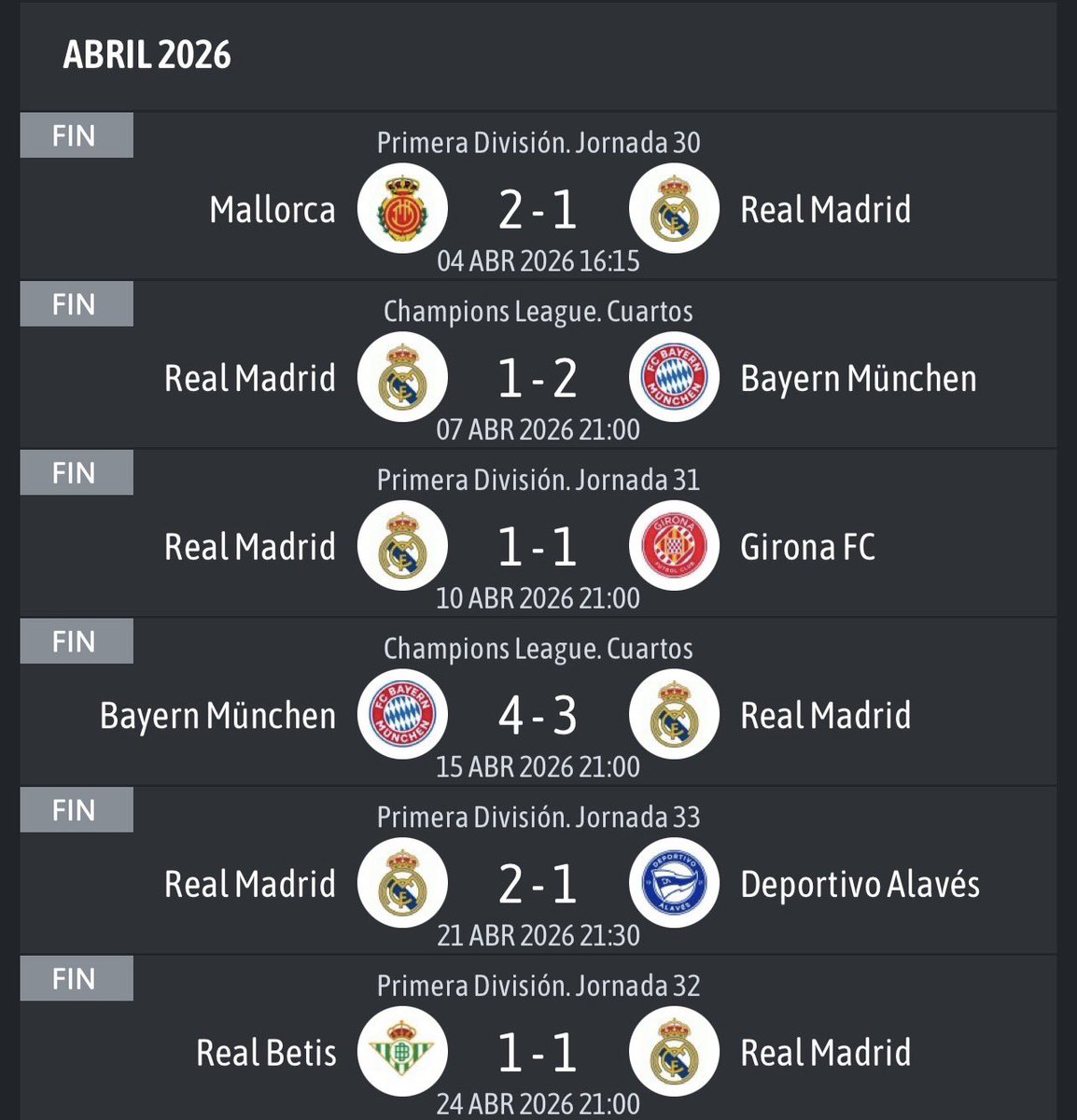 Madrid Sports tweet media