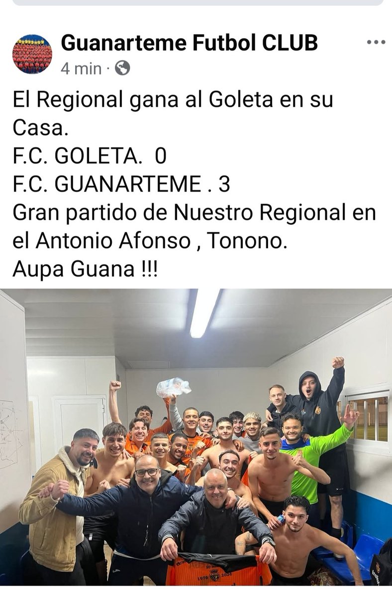 FCGUANARTEME's tweet photo. https://t.co/rTReGkOpMq