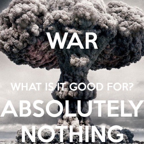 Music3372's tweet image. #Music

While #governments – led by #lobbyists – sell out #peace, #humanity struggles to meet its basic needs.

#War: What is it good for? Absolutely Nothing (Edwin Starr) youtu.be/GmNXzMw69zI?is… via @YouTube