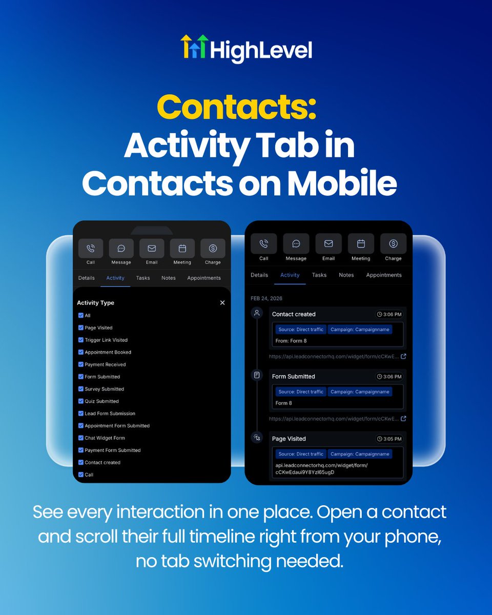 gohighlevel's tweet image. Want to know what's new with HighLevel this week? 👀

Check out these recent updates, and watch the latest Release Radar episode on our YouTube: youtube.com/live/W3nBIAfyH…

#HighLevel #ReleaseRadar #NewFeatures