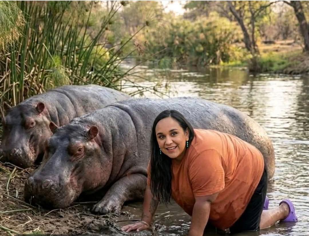 Mi tía la come mrd en su hábitat natural.😂
Una exprófuga que llegó desde México solo a pasar vergüenza con un partido político en decadencia.
