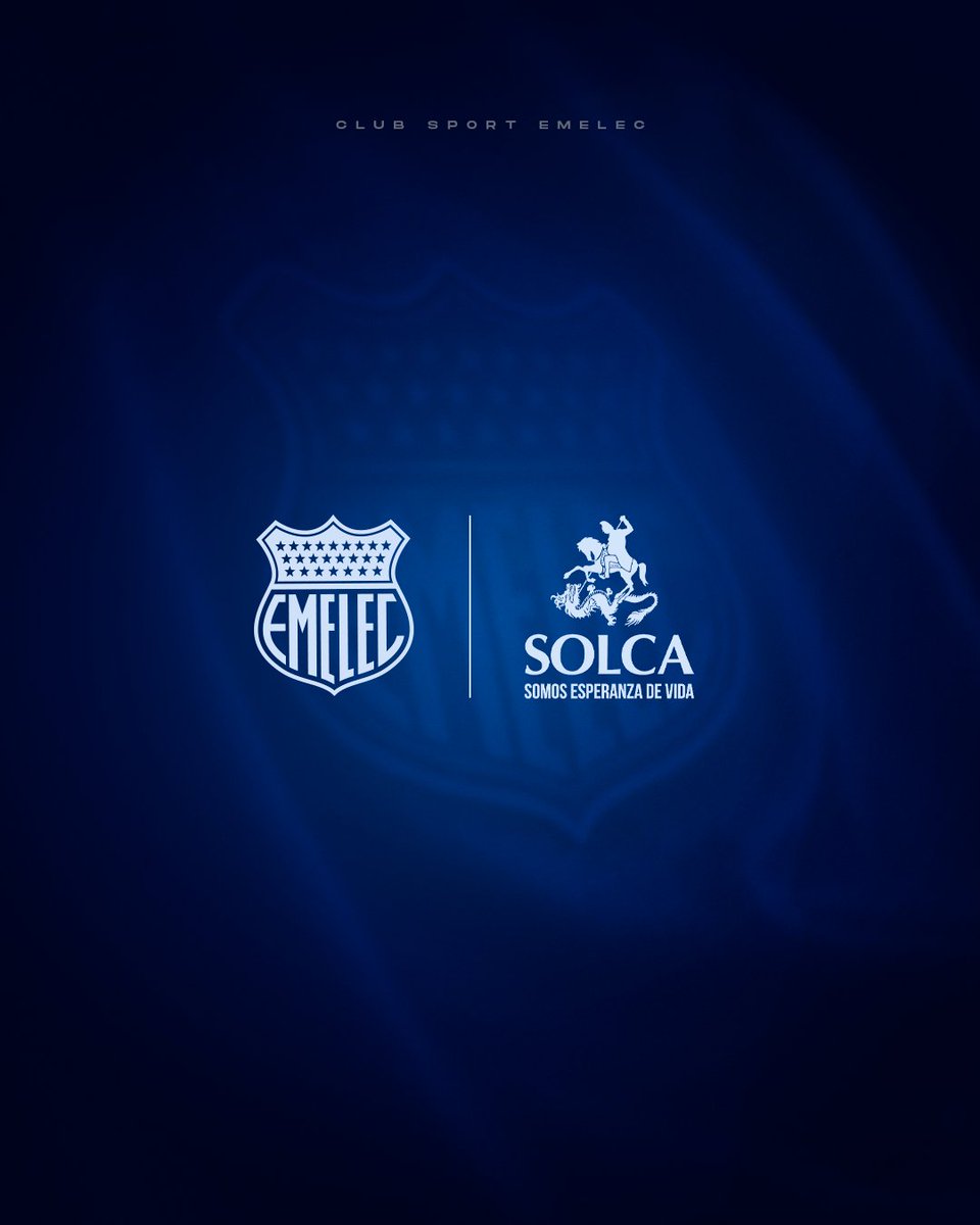 Un partido que va más allá de la cancha 💙

Emelec se suma a <a href="/SolcaGuayaquil/">Solca Guayaquil</a>  en la lucha contra el cancer. 

Esta es una iniciativa conjunta de concientización, sin ningún tipo de aporte económico de Solca a Emelec, basada en el compromiso compartido de generar impacto positivo