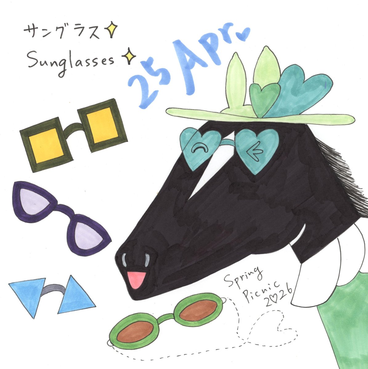 manicaofblue's tweet image. Good morning! おはようございます！

#springpicnic2026

#horse #horseriding #horseshoe #horsepower #equestrian #equine #dressage #dresssagehorse #dressagerider #horsetacks #馬 #乗馬 #nft #nftartists