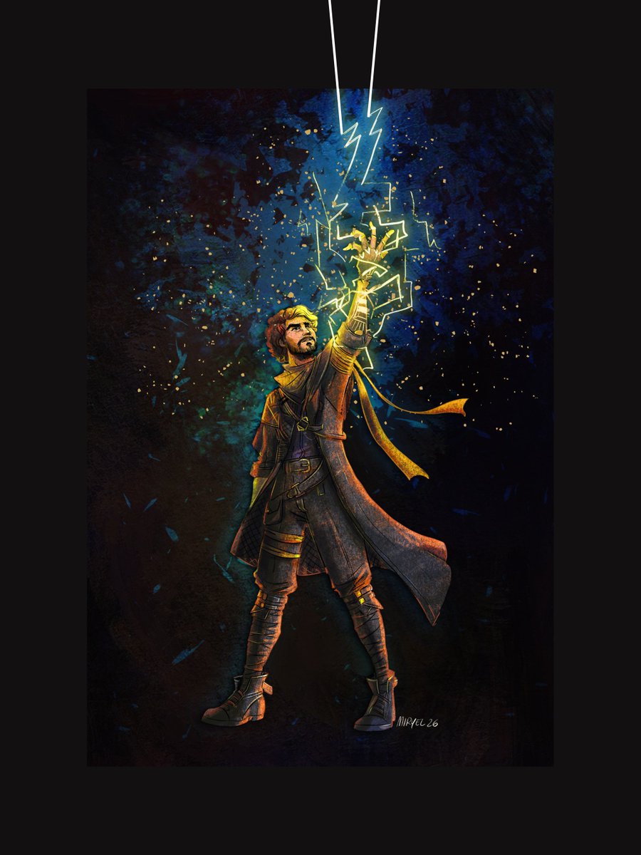 _Miryel's tweet image. Happy anniversary Clair Obscur: Expedition 33  #ClairObscurExpedition33 #Expedition33 #myart #gustave #forthosewhocomeafter