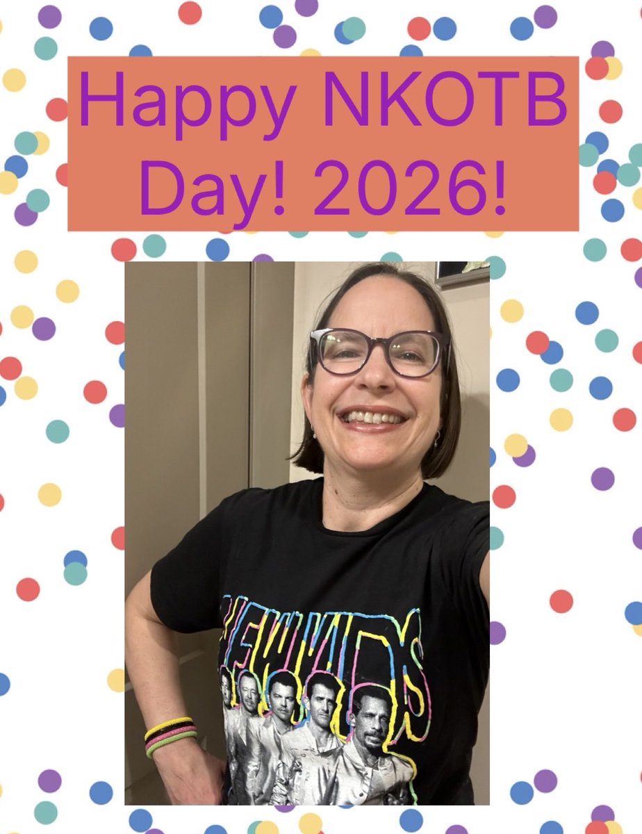 javagal39's tweet photo. @NKOTB Love confetti falling on me at your concerts! Thank you guys for Loving us Blockheads forever!! โค๏ธโค๏ธโค๏ธโค๏ธโค๏ธ ๐ค๐ซถ๐ป#NKOTBDay Hope to meet yaโll some day! ๐ซถ๐ป๐ค https://t.co/nwzMRyK4Xv
