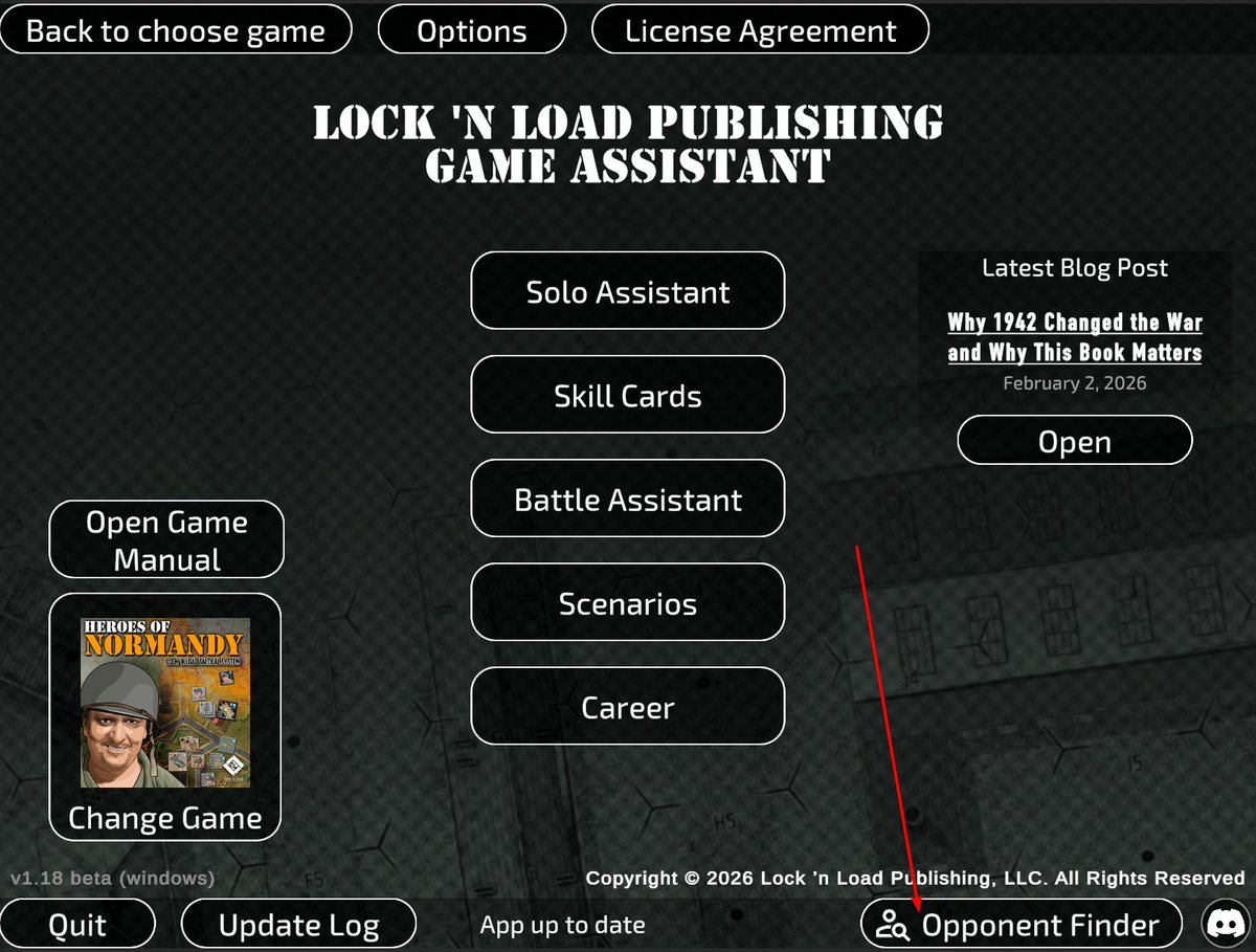 LnLPub's tweet photo. Game Assistant v1.21 is now out. We added some features and fixed some bugs. Download it for FREE below. Players can now create their own scenarios and Battle Assistant games.
 
https://t.co/Hp29YJ4Qea https://t.co/jz6Q28rus8