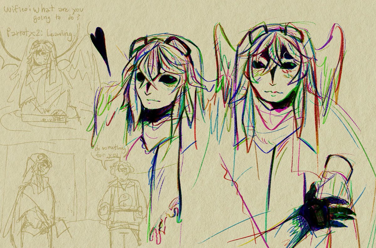 _wickipedia's tweet image. My partner got me into Minecraft slop
#parrotx2fanart #UnstableSMP #UnstableUniverse