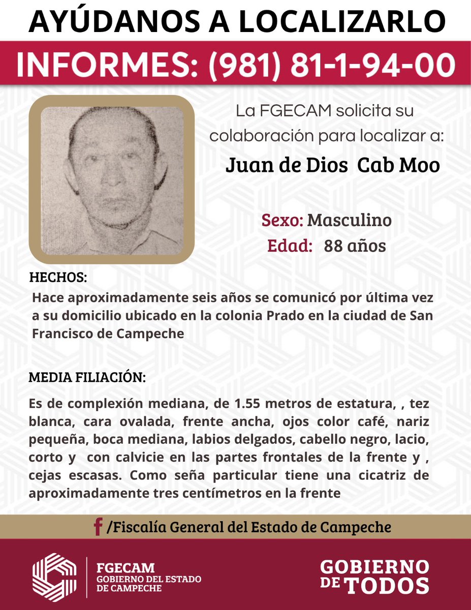 Fiscalía General del Estado de Campeche tweet media