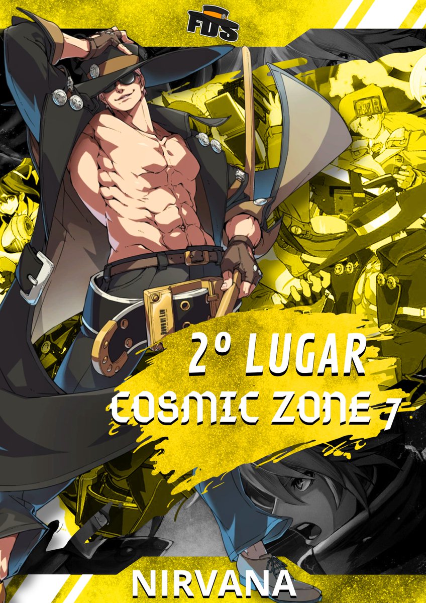 TimeFDS's tweet photo. Parabéns @Nirvana_XII e @WayOutBananas pelo top 8 no Cosmic Zone #7 de Guilty Gear Strive

FDS👻 https://t.co/mZ79kmVzUL