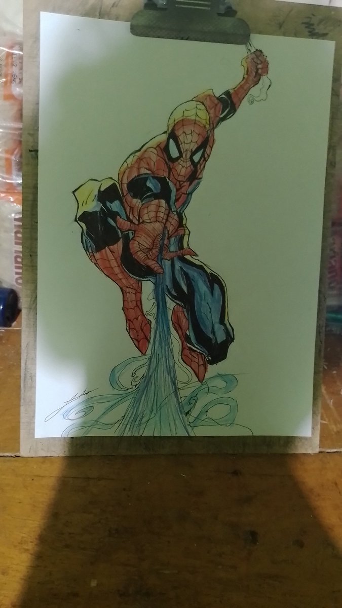 anselmo_ar45127's tweet image. Spider🕷🕸 color #MARVEL #SPIDERMAN #COLORING spider man color finalist