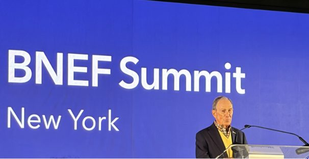 FESIorg's tweet photo. .@RickStocks joined the @BloombergNEF Summit in NY for a discussion on Filling the Financing Gap in an Era of Energy Security. The gap between early-stage discovery and large-scale deployment is what FESI exists to help bridge #BloombergNEF https://t.co/AnJotadHb9