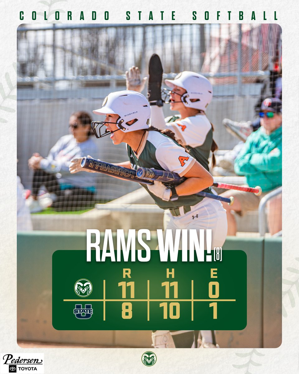 CSUSoftball's tweet image. RAMS WIN IT IN EXTRAS 👏👏👏

#Relentless x #CSURams