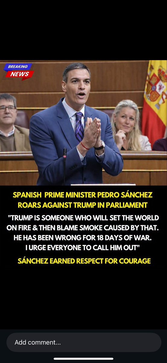 DenisPa78335311's tweet image. 🇺🇸US  CONSIDERS SUSPENDING  🇪🇸#Spain FROM @NATO – Reuters rt.com/news/639028-us… #