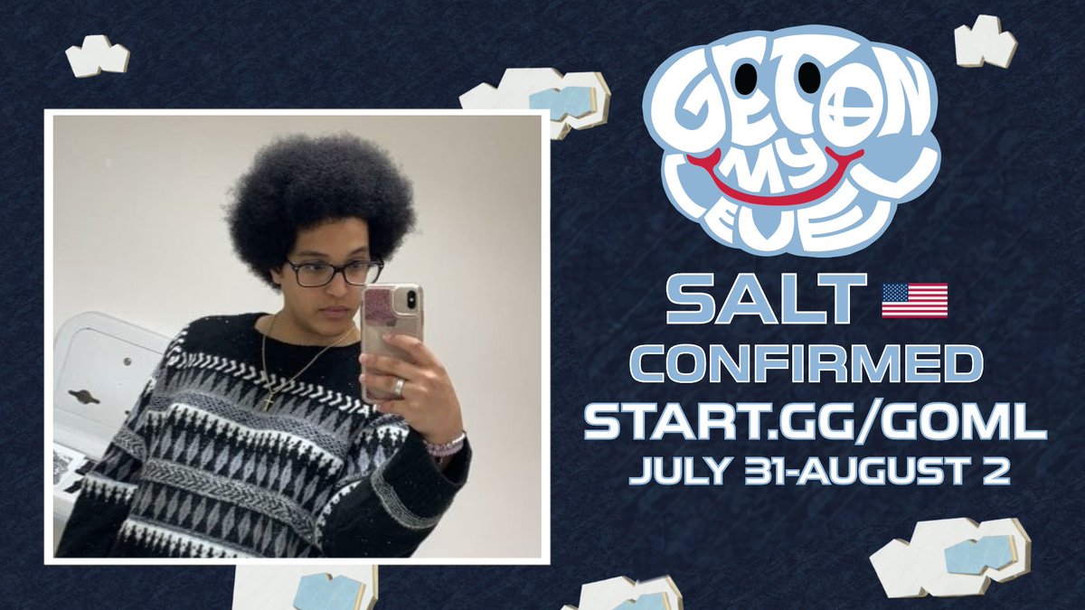 Get On My Level☁️July 31-Aug 2☁️start.gg/GOML tweet media