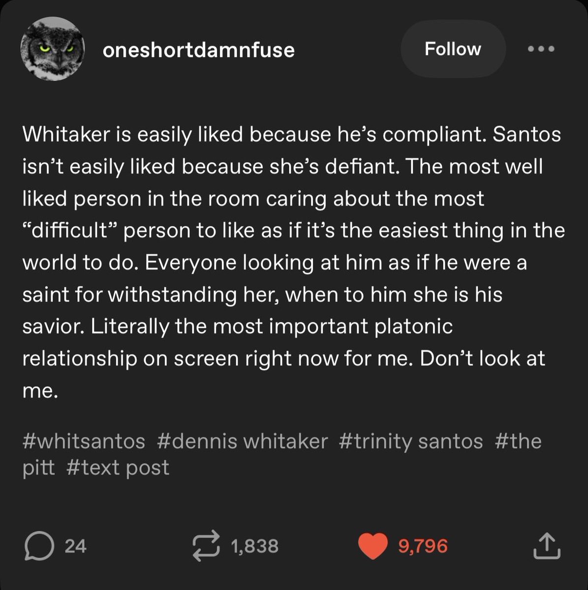 huntersloki's tweet image. whitsantos #forever