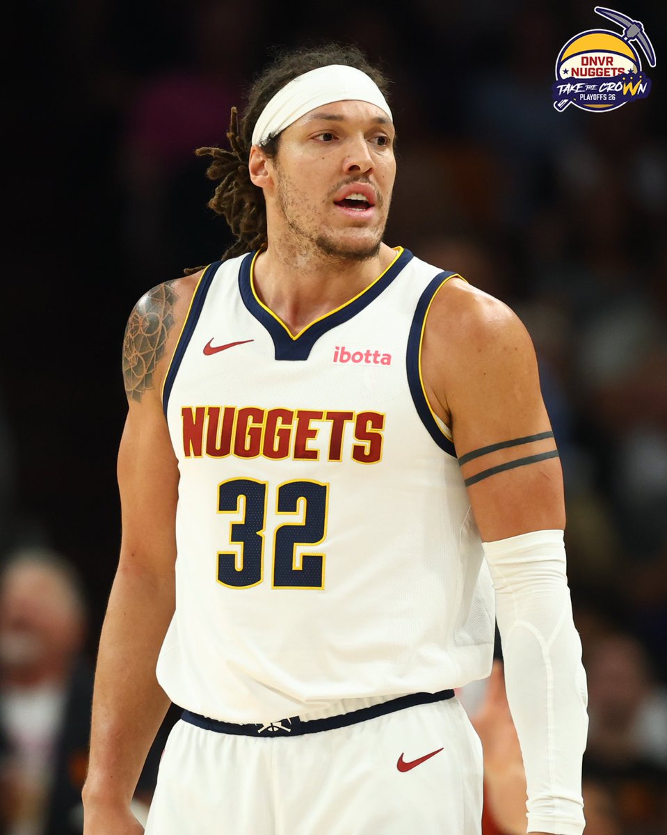 DNVR_Nuggets's tweet image. 𝑵𝑬𝑾𝑺:  Aaron Gordon is officially QUESTIONABLE for Game 4 tomorrow