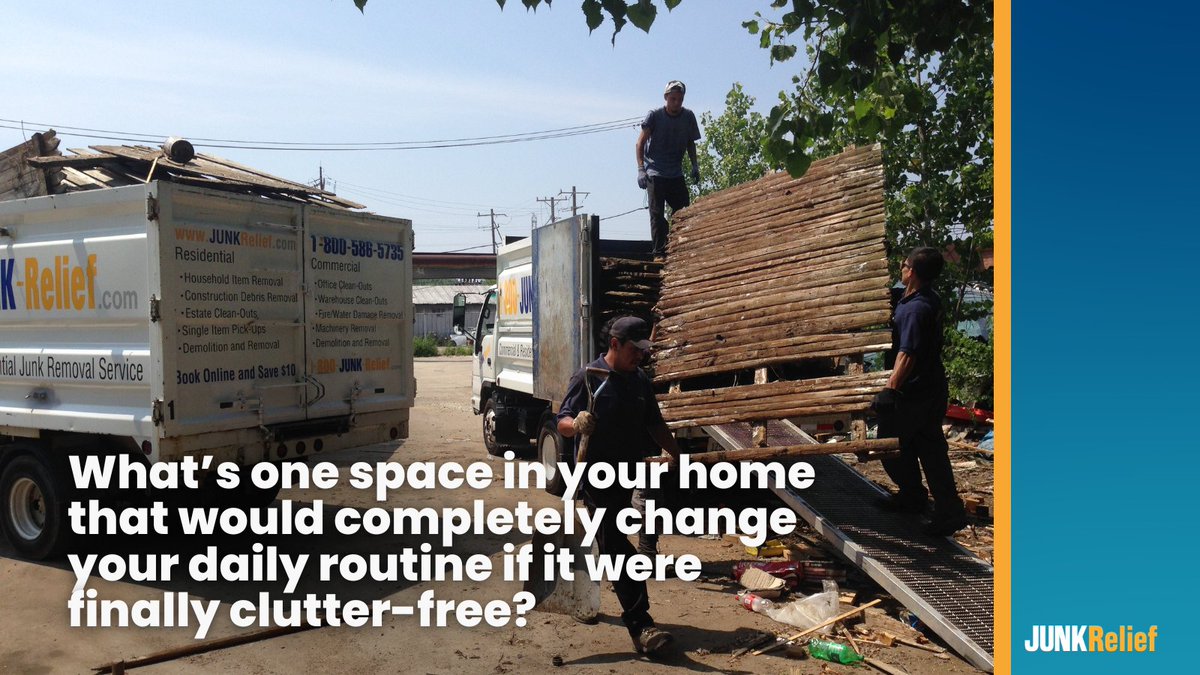 JunkRelief's tweet image. The garage? The basement? That one room you avoid opening the door to? Drop your answer below and let’s talk about making it happen. 🏡✨

#JunkRemoval #ReclaimYourSpace #HomeReset