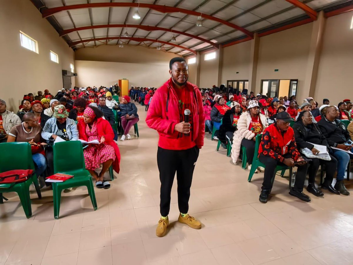 TarEmza26's tweet image. EFF Worker's Day Rally Preparatory meeting 🔥🔥🔥

#RegisterToVoteEFF  In The 2026 Local Government Elections On The Following Link: registertovoteeff.org.za