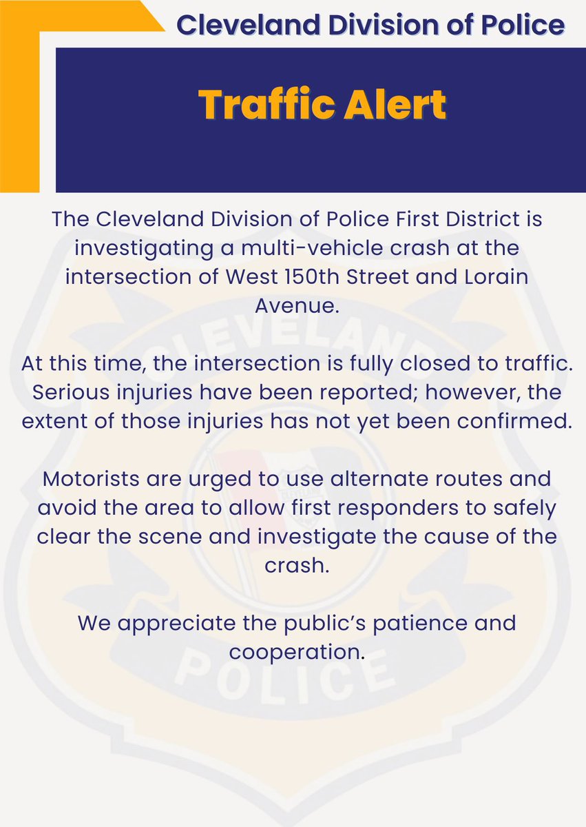 Cleveland Police tweet media