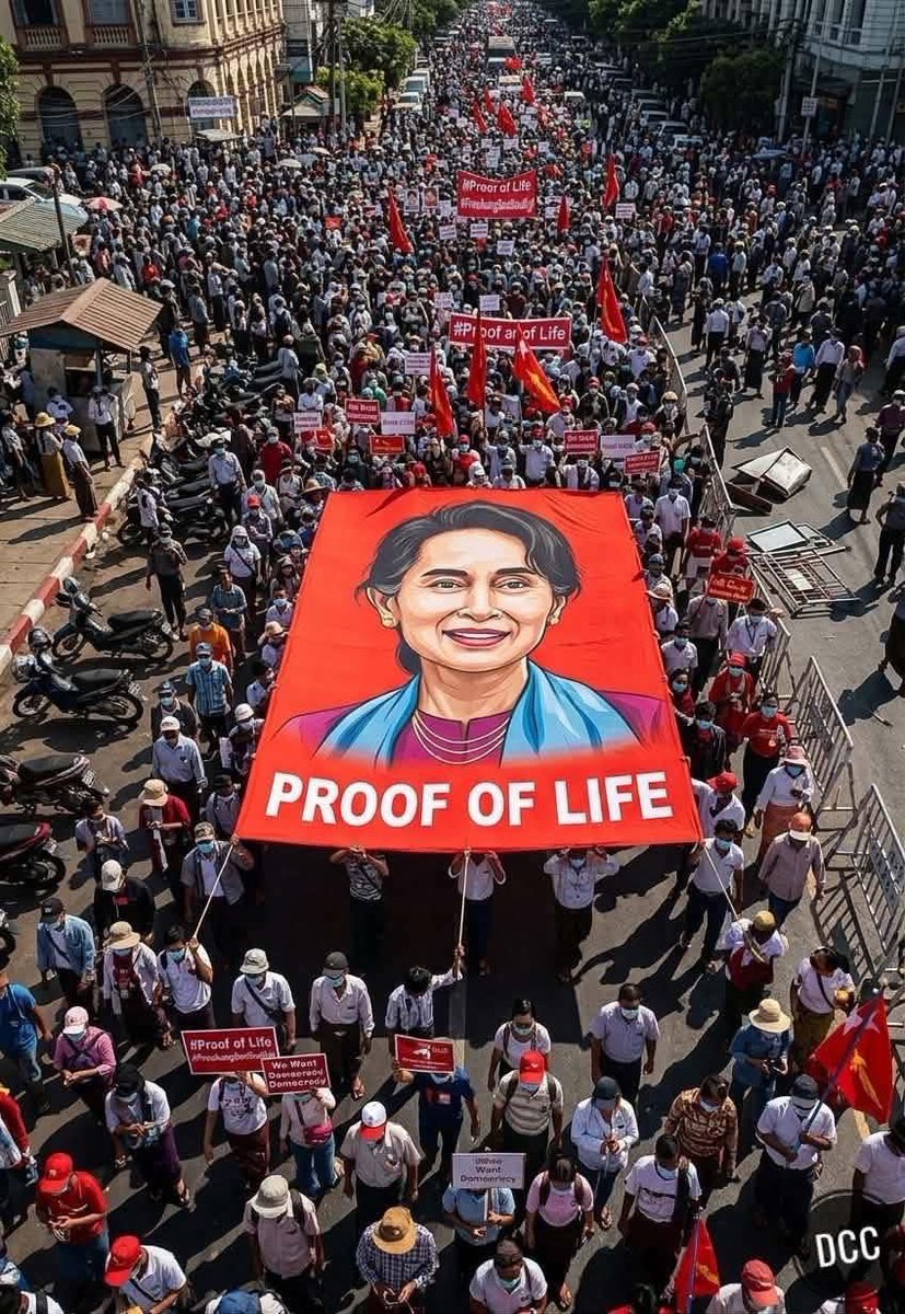 #freeDawAungSanSuKyi
#FreeAllPoliticalPrisoners
#FreeMyanmar
#proofoflife
#freedomforall
#freeaungsansuukyiandallpoliticalprisoners
#StandWithBurma
#NoLegitimacy