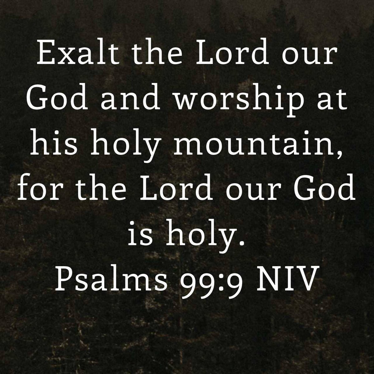 Goodgirl32Tw's tweet image. Psalms 99:9 NIV
#give us our daily bread#

bible.com/bible/111/psa.…