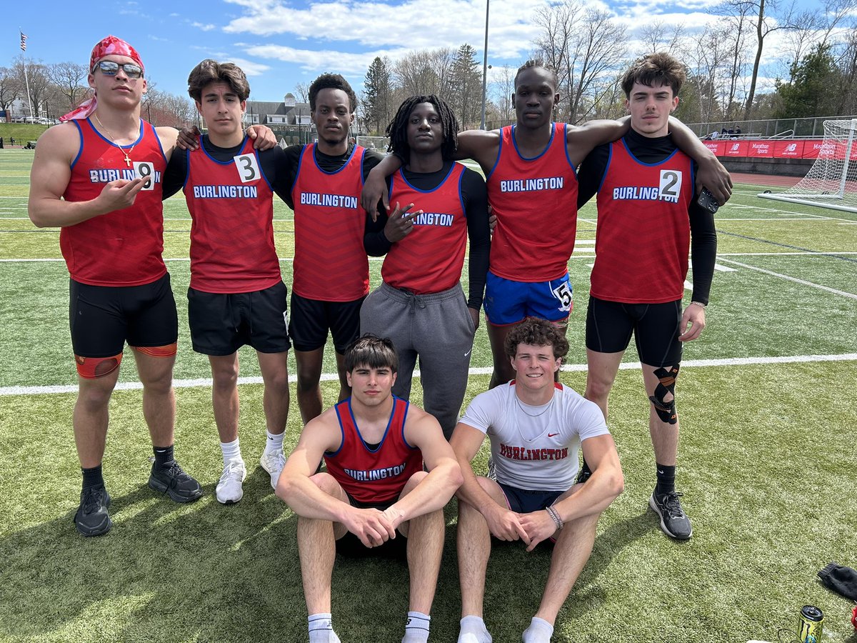 BurlyTF_XC's tweet photo. 8 pentathletes for Burlington at SJP today:
Sekandi 2nd; Brooks 3rd; Conte 4th; Sheehan 7th; Bageine 8th; Fernandes 10th; Teguia 12th; Alba 15th. https://t.co/4Ef2QeMFiU