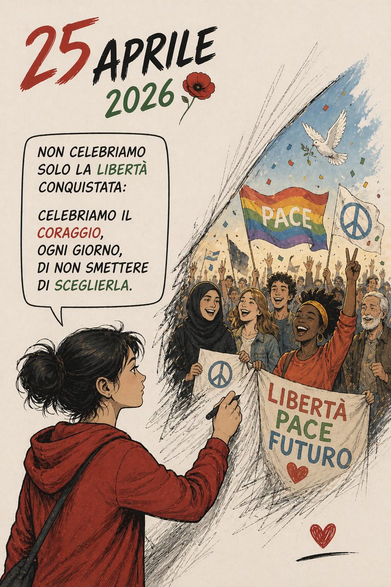 La libertà si rinnova, non si eredita

#25aprile #FestadellaLiberazione