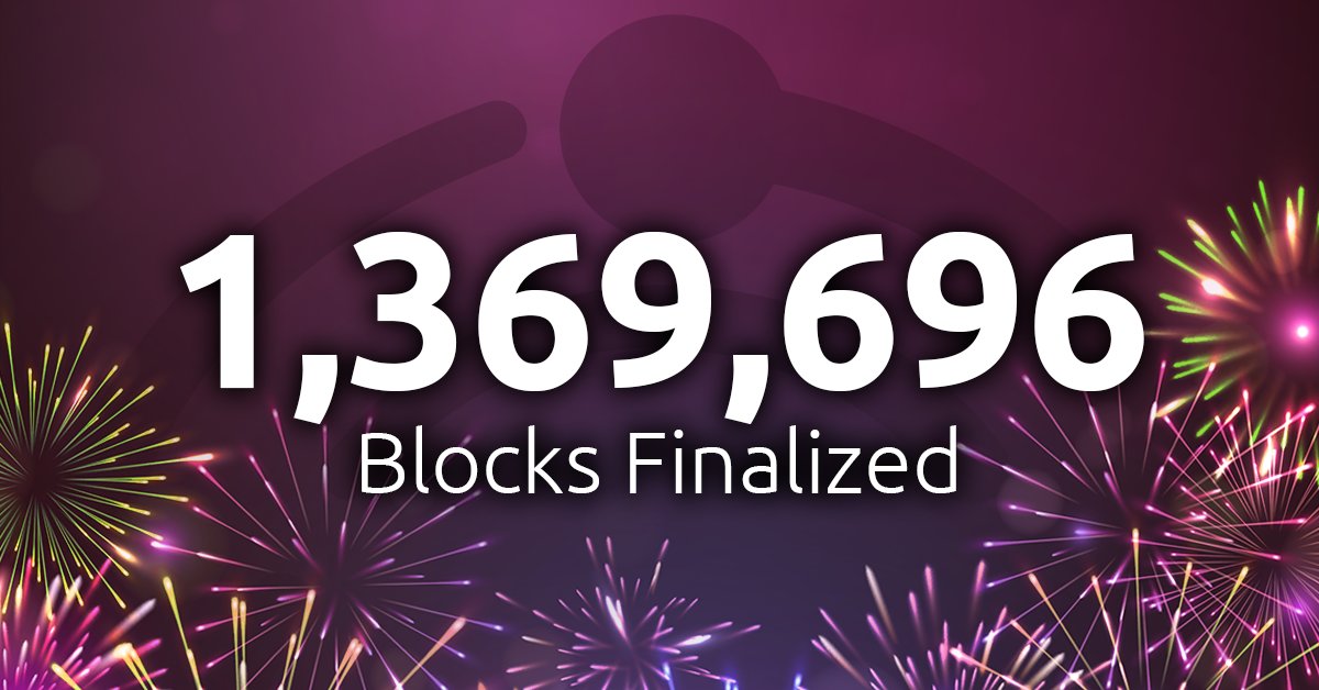 🚀 A GHOST TestNet 6.0 milestone: 1,369,696 blocks finalized - and counting!

Spin up your validator node today and shape the future of private DeFi. The network is growing, and we want you to be a part of it. 👻