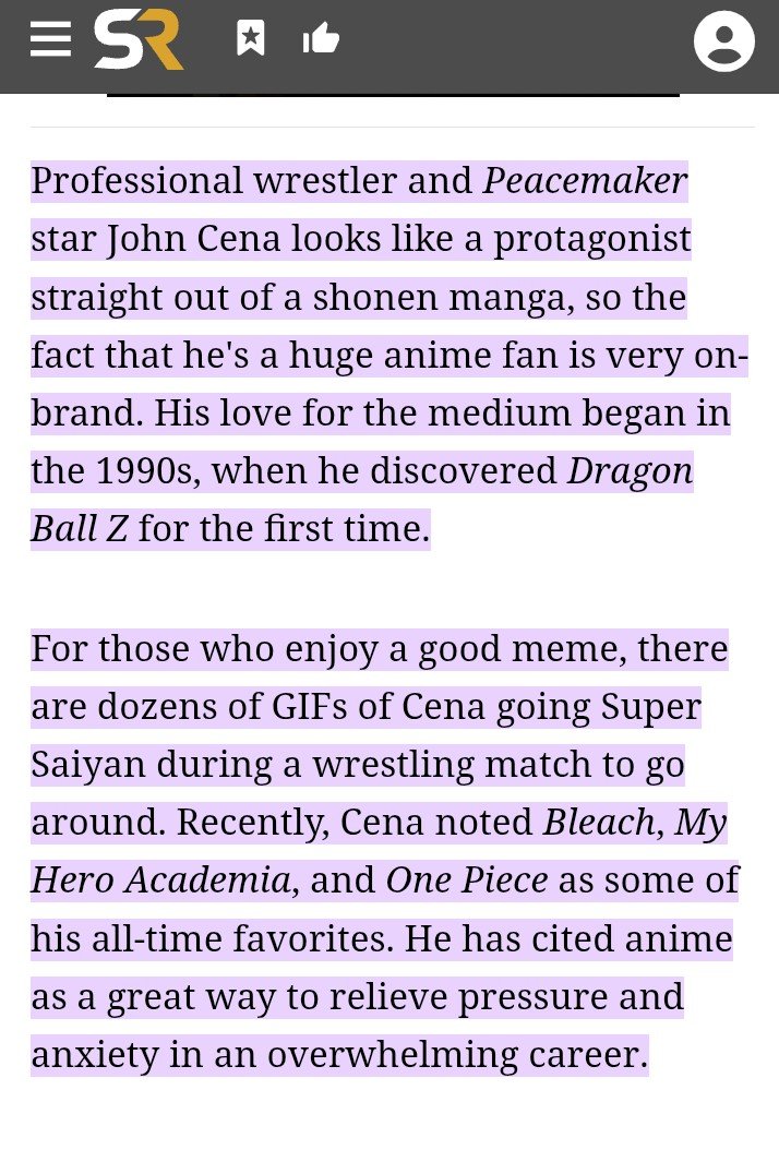 buriednumber1's tweet photo. Legendary WWE superstar and actor John Cena said that BLEACH is one of his favorite animes https://t.co/dQ1e4d9fnD