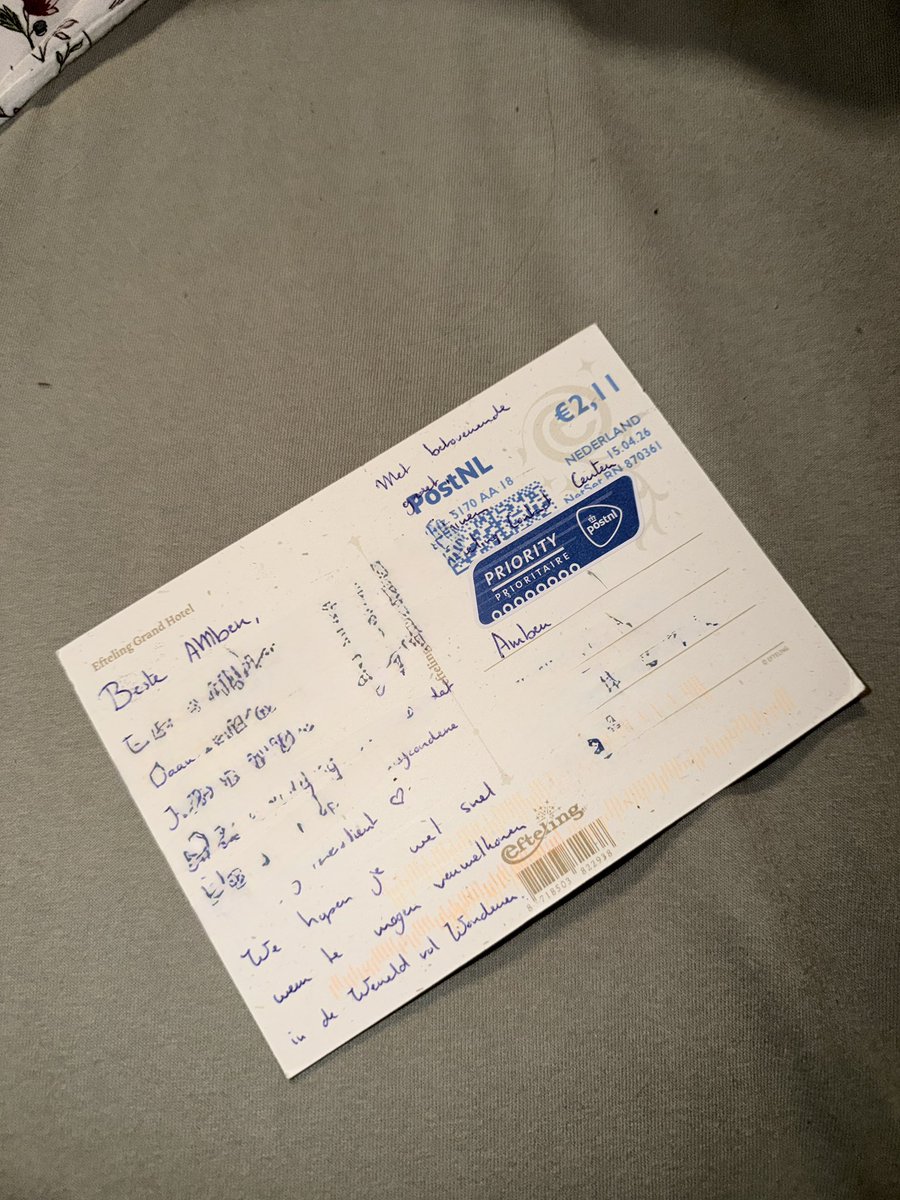 wantikbenlikeme's tweet image. Hele fijne post vandaag ❤️ #efteling