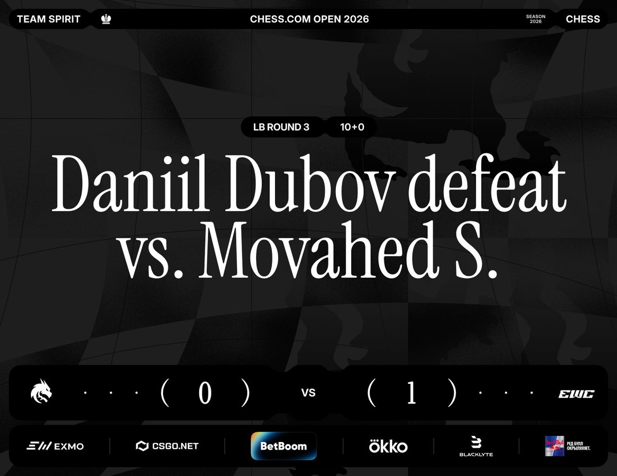 Team Spirit Chess tweet media