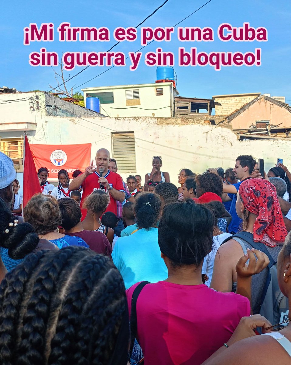 #MiFirmaEsPorLaPatria
#CubaEstáFirme 
#MatancerosEnVictoria