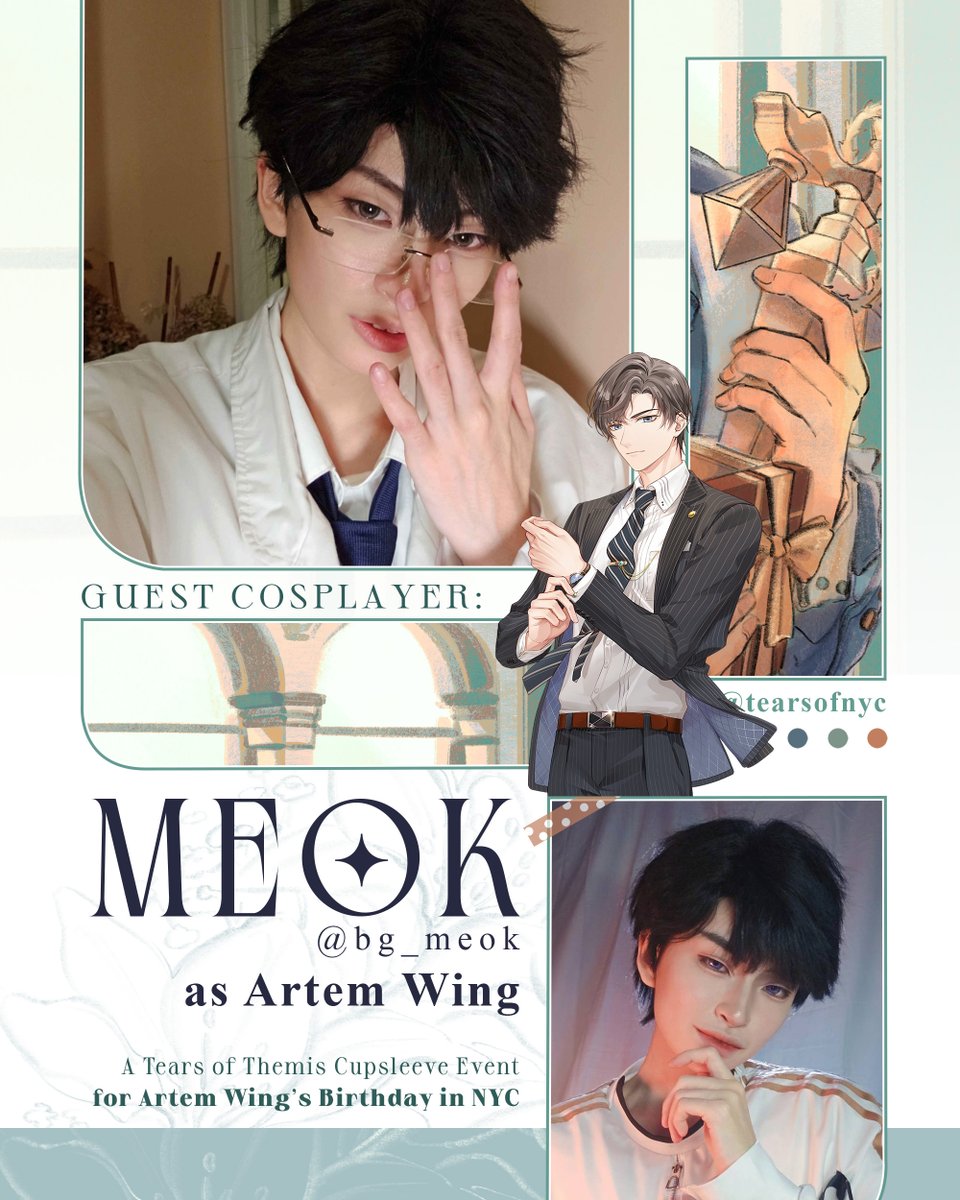 tearsofnyc's tweet photo. ❇️  Introducing Our Guest Speakers!

We are pleased to reveal @bg_meok as one of our Event Cosplayers!

#ARTEMCSE_NYC2026 https://t.co/02MBmW56Pg